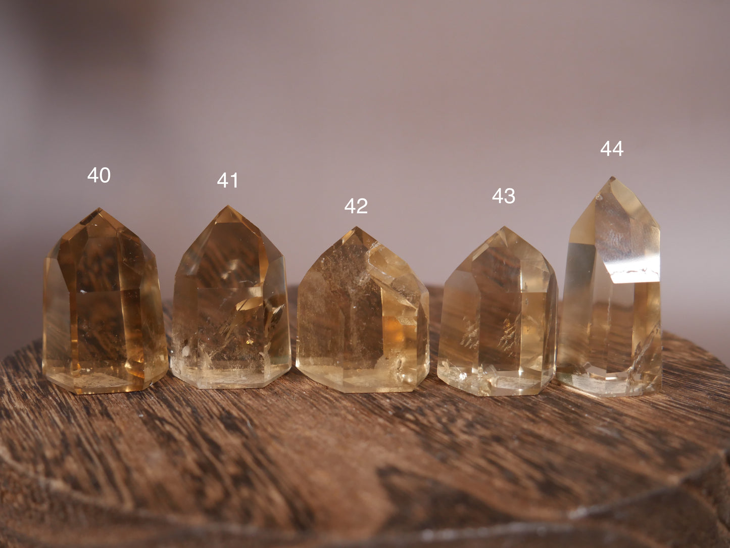 Mini Citrine Tower [40-53]
