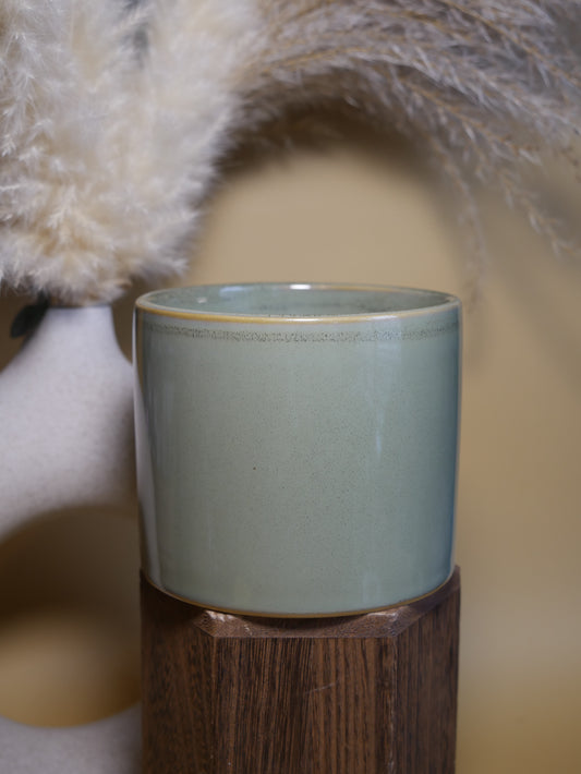 Choose Your Own Candle Scent - Sage Green Ceramic Vessel