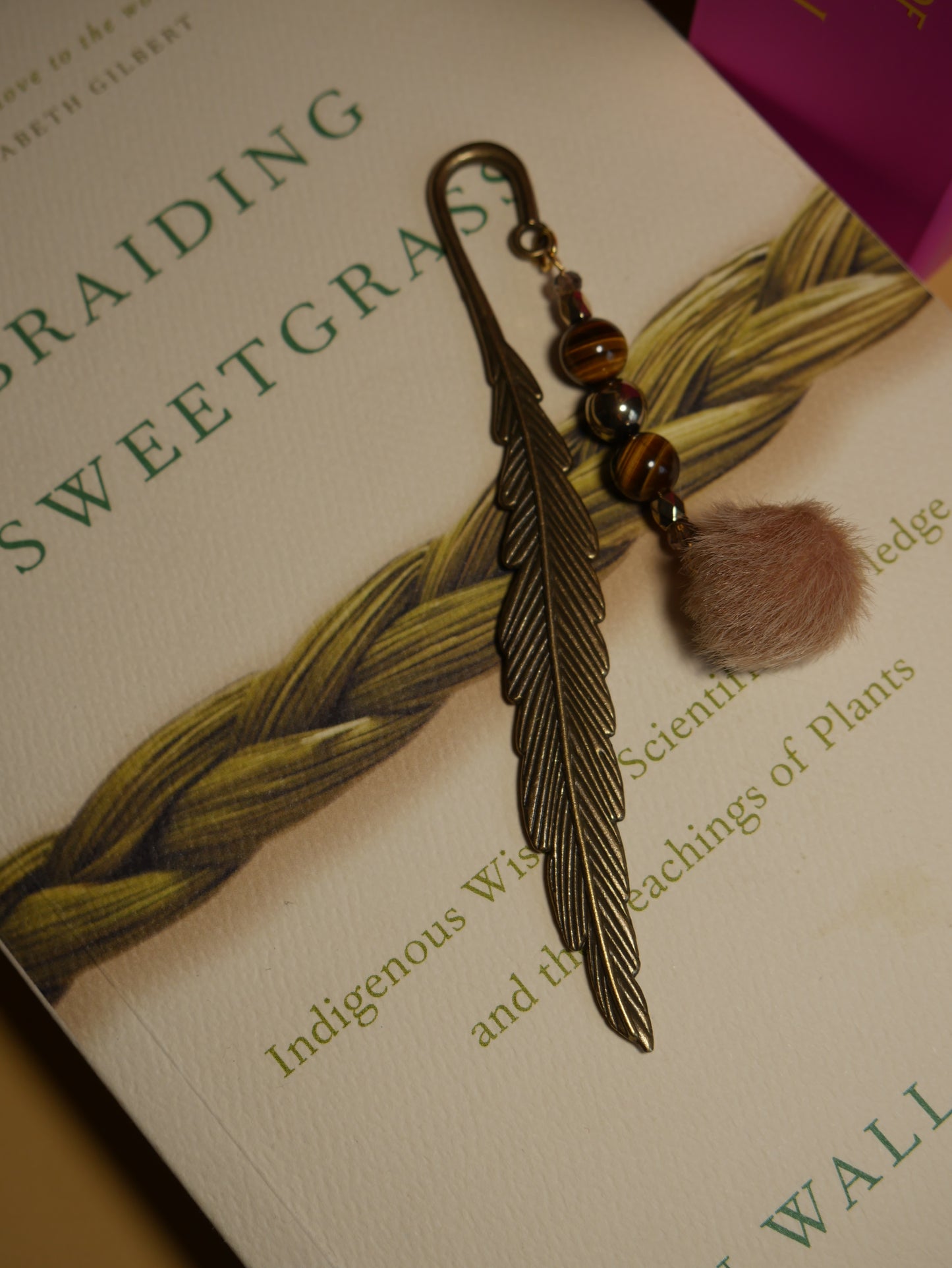 Fluff Puff Crystal Bookmark