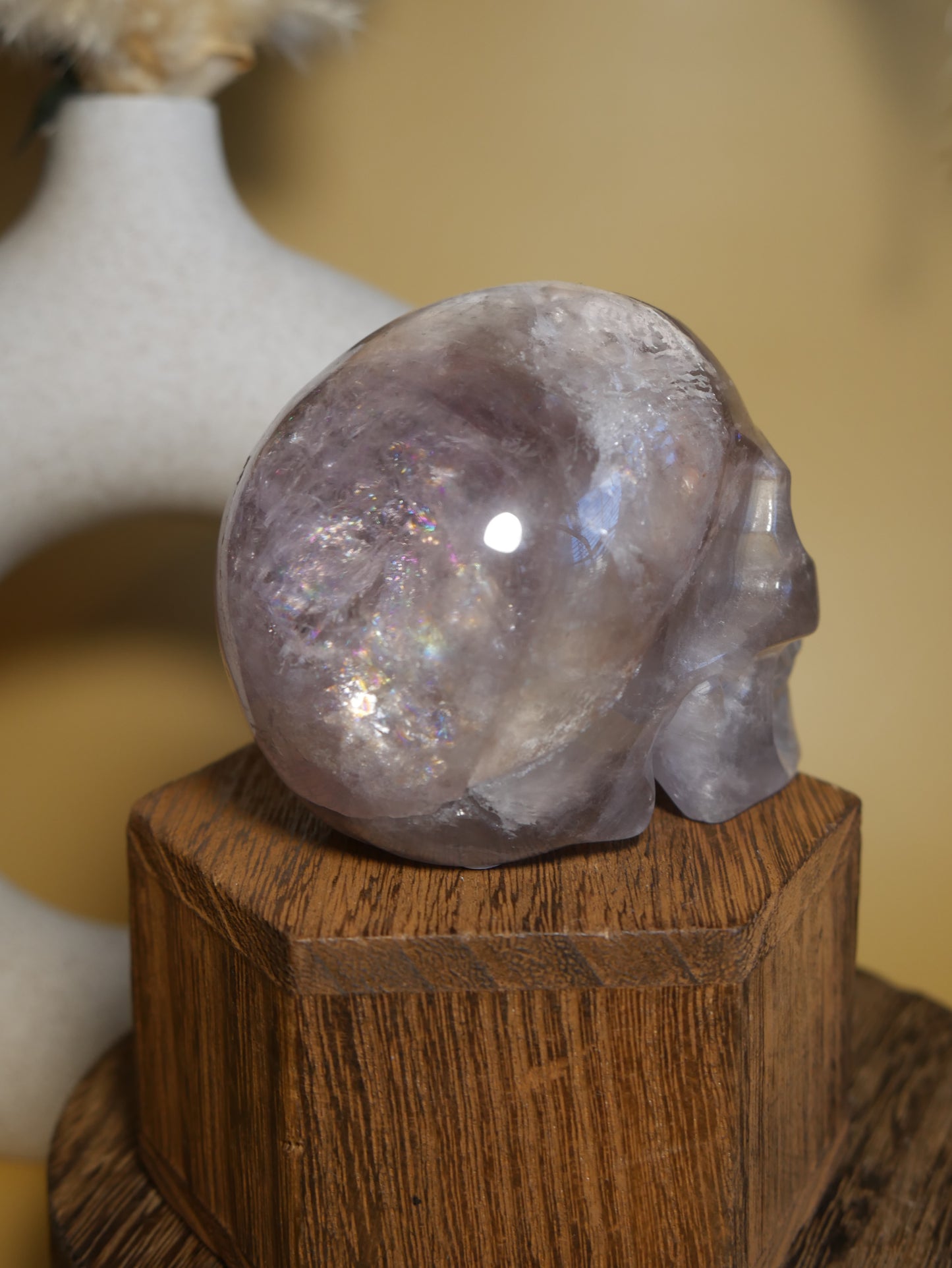 Fluorite Skull #18