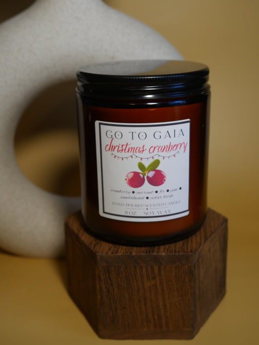 Christmas Cranberry Candle - LIMITED EDITION