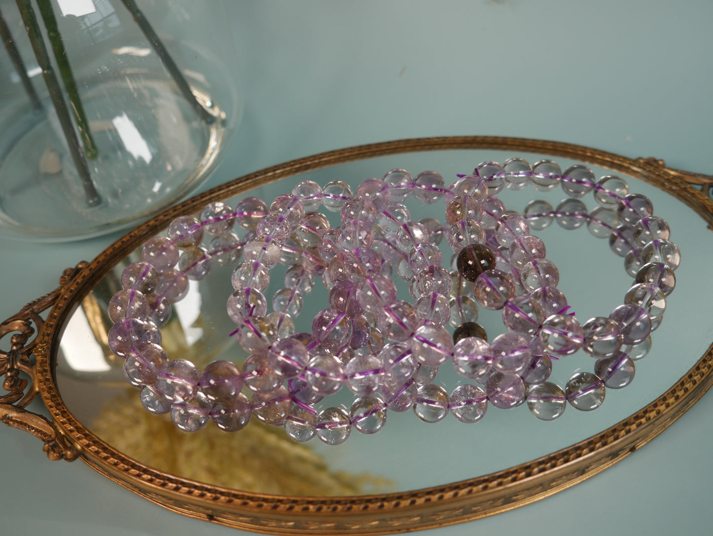 Amethyst Bracelet - 10 MM