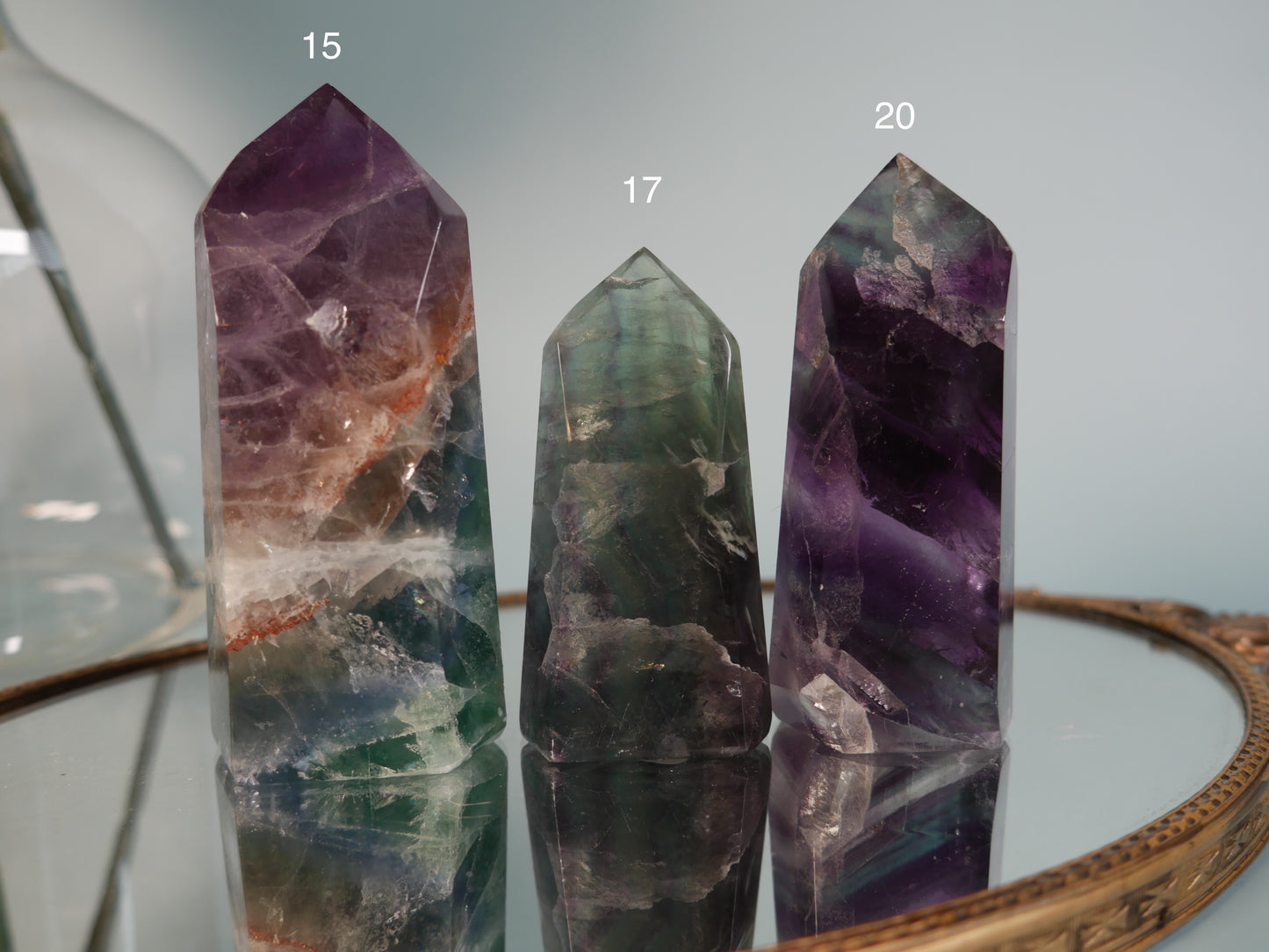 Brazilian Fluorite Tower [various] - Batch 2