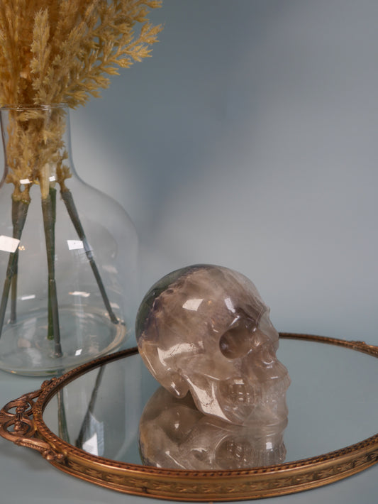 Fluorite Skull #11