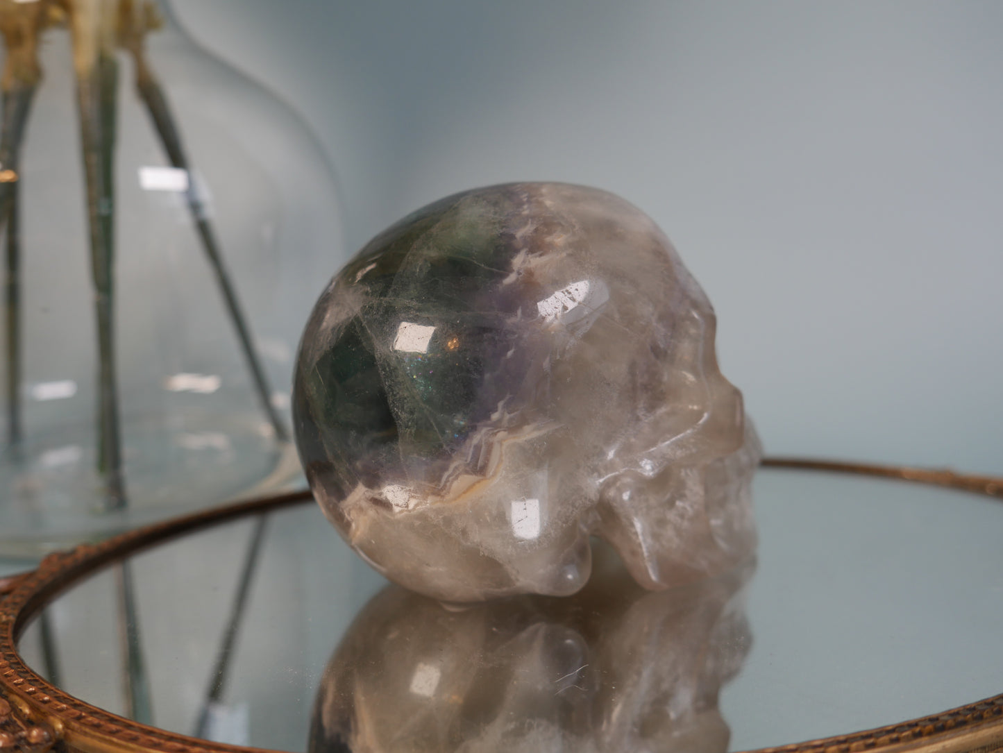 Fluorite Skull #11