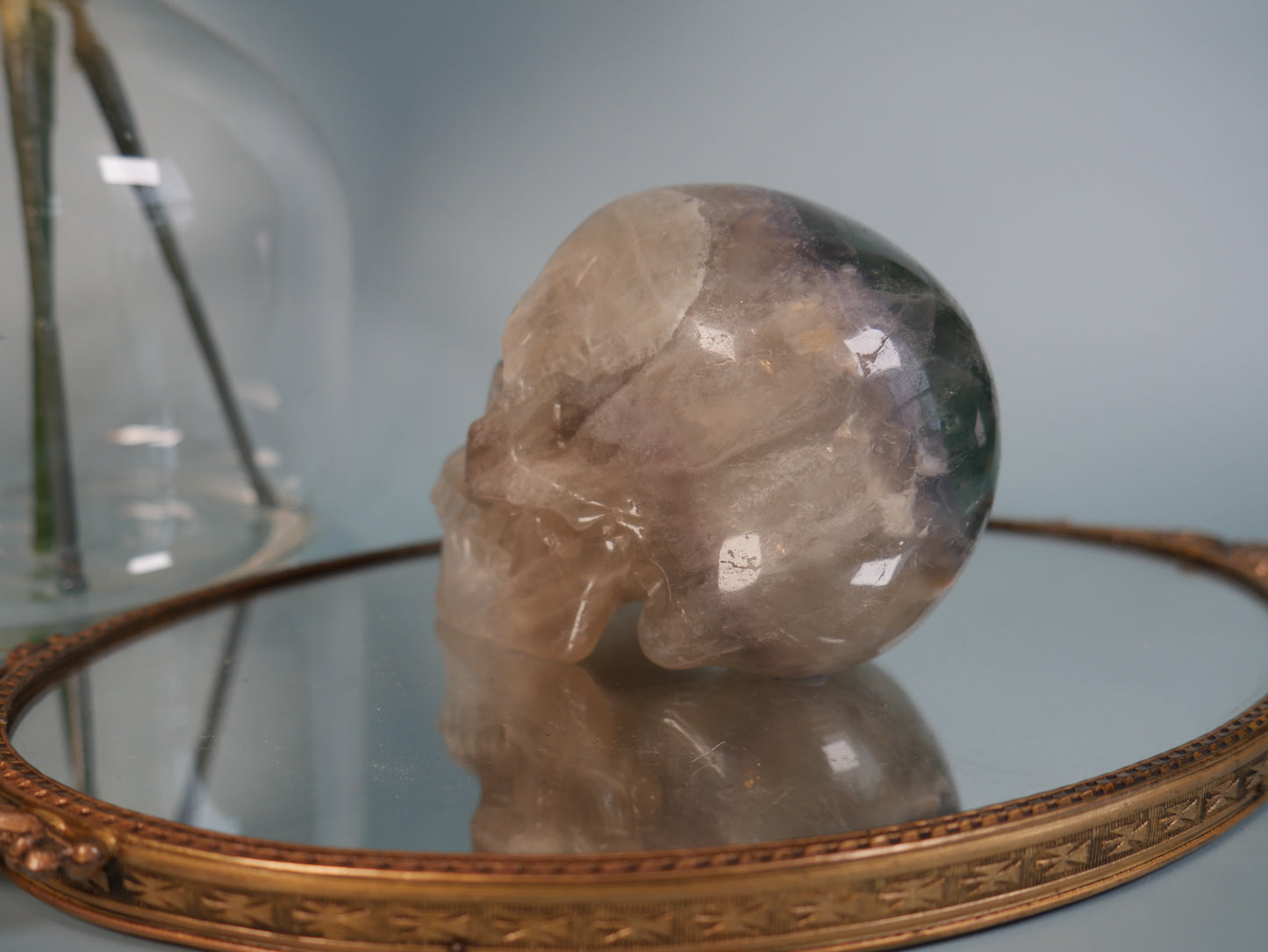 Fluorite Skull #11