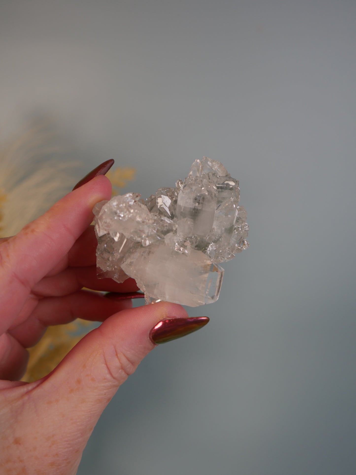 Slushy Green Apophyllite #21