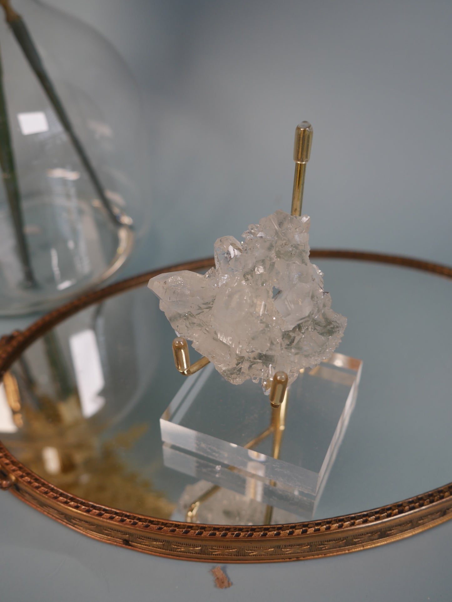 Slushy Green Apophyllite #23