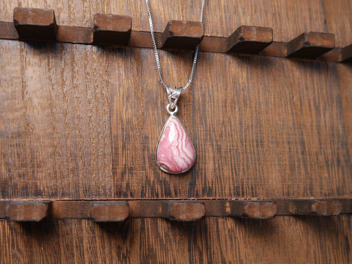 Rhodochrosite Pendant