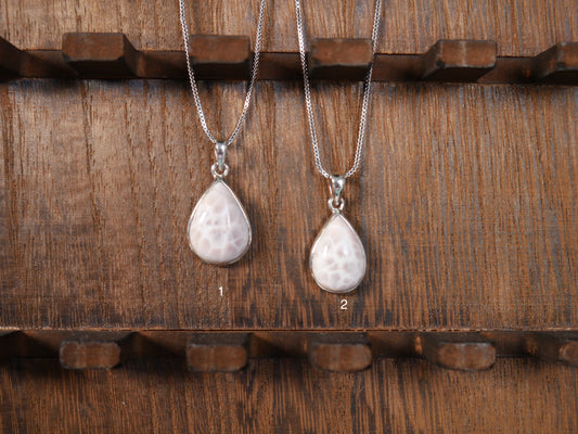 Pink Natrolite Pendant