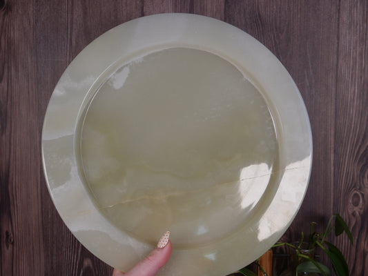 Green Onyx Plate #4