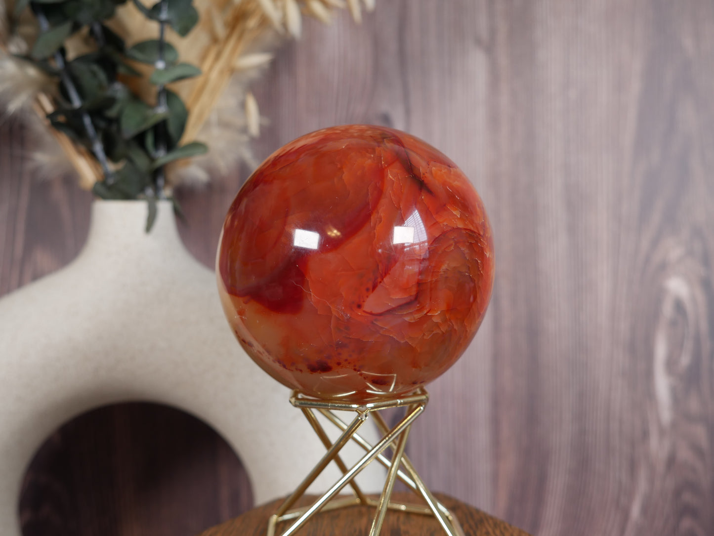 Carnelian Sphere #1