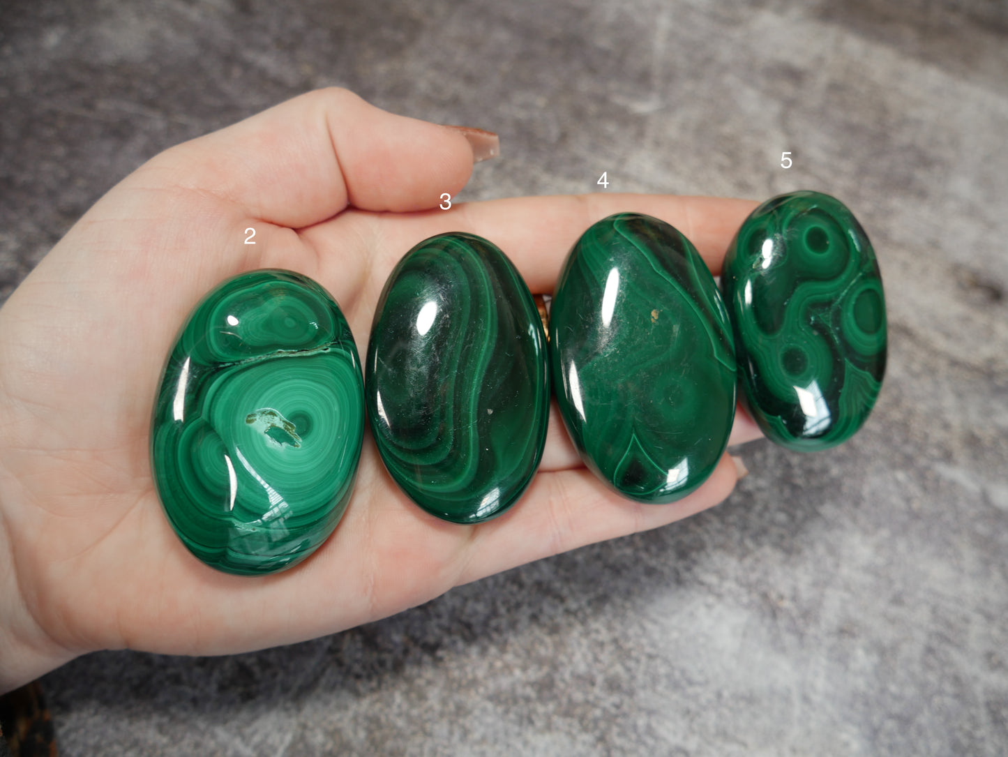 Malachite Palm Stone [various]