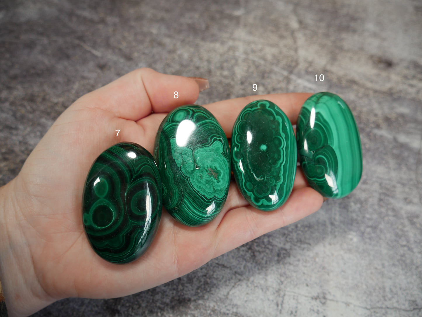 Malachite Palm Stone [various]