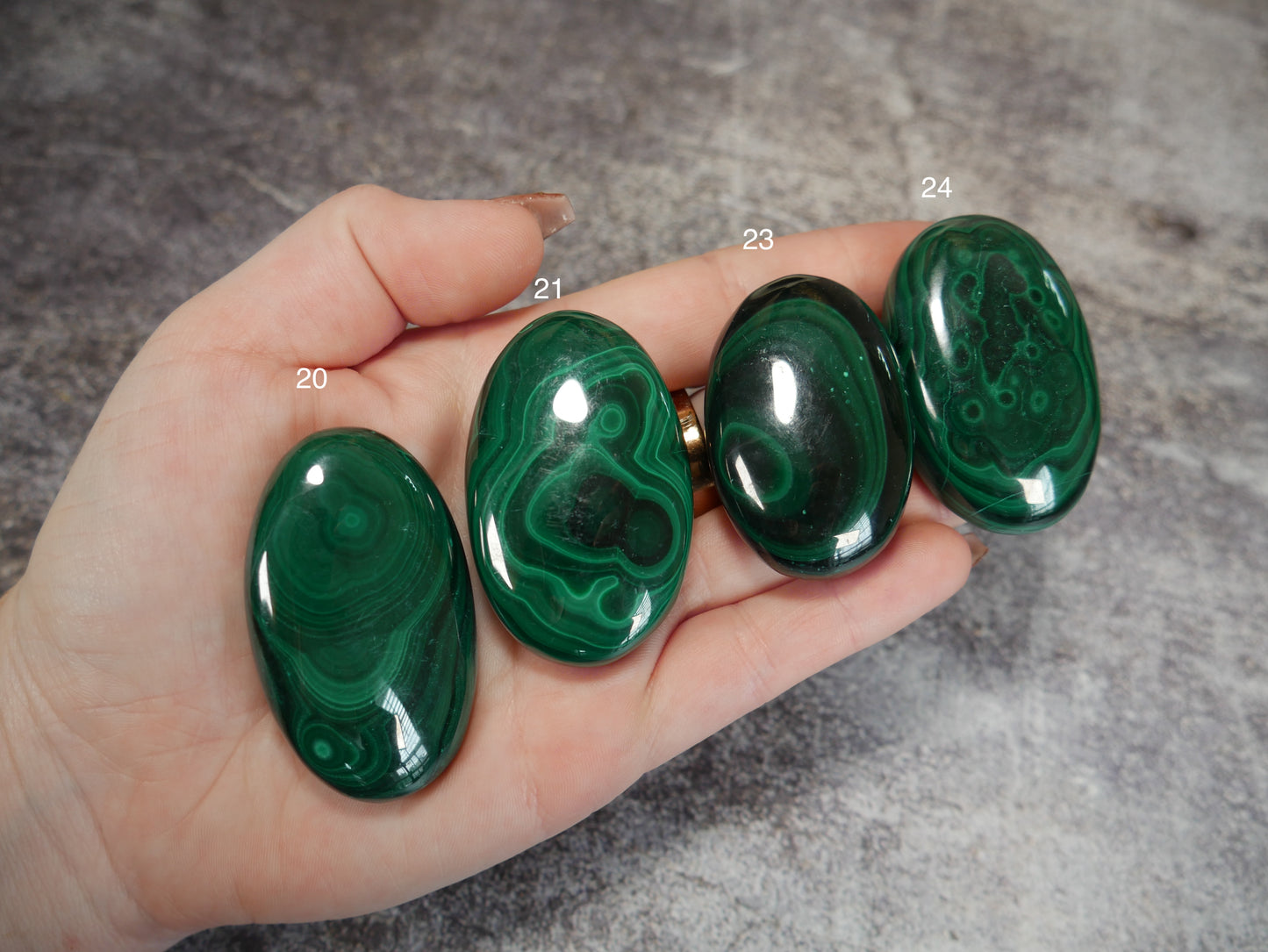 Malachite Palm Stone [various]