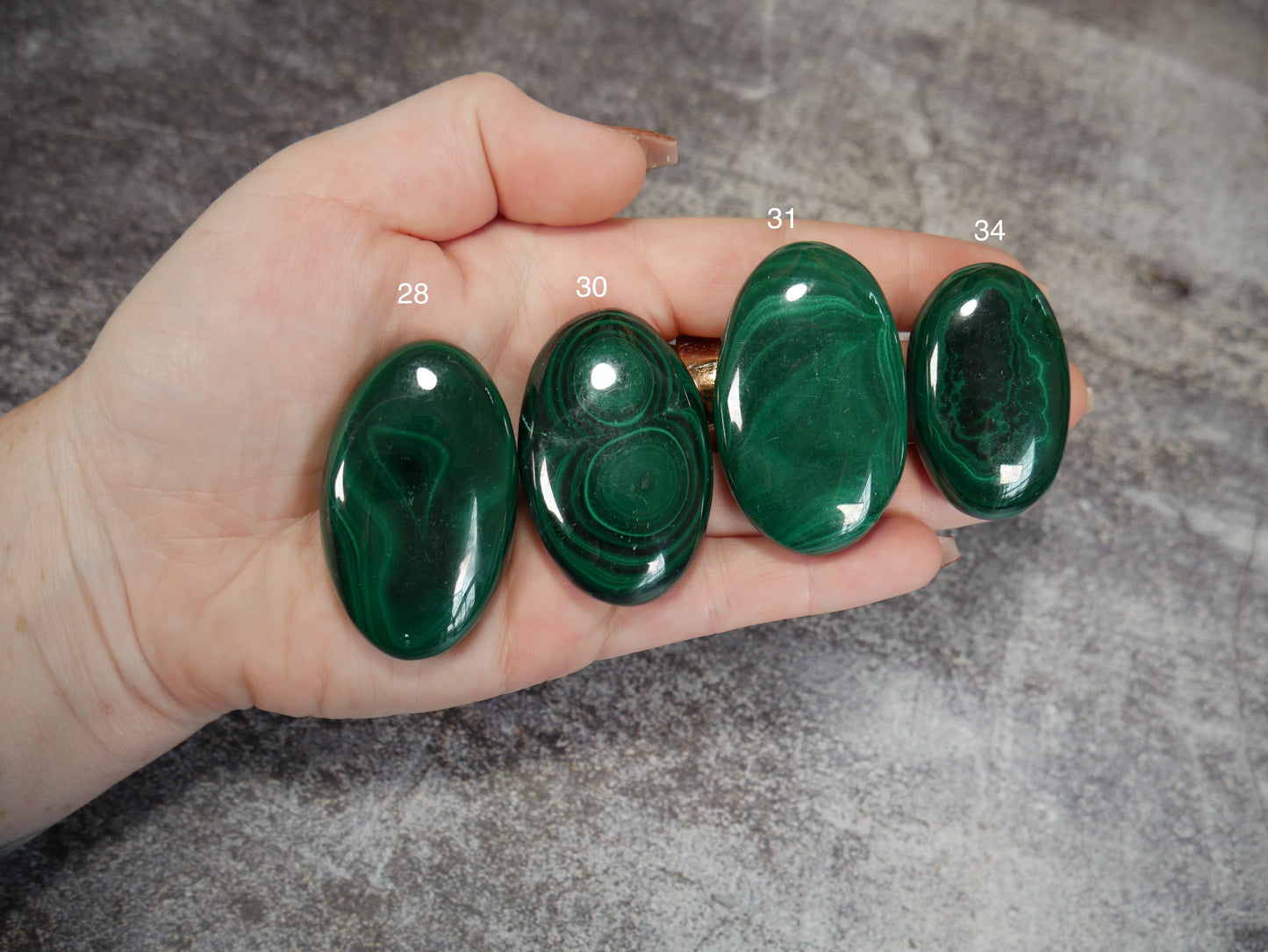 Malachite Palm Stone [various]