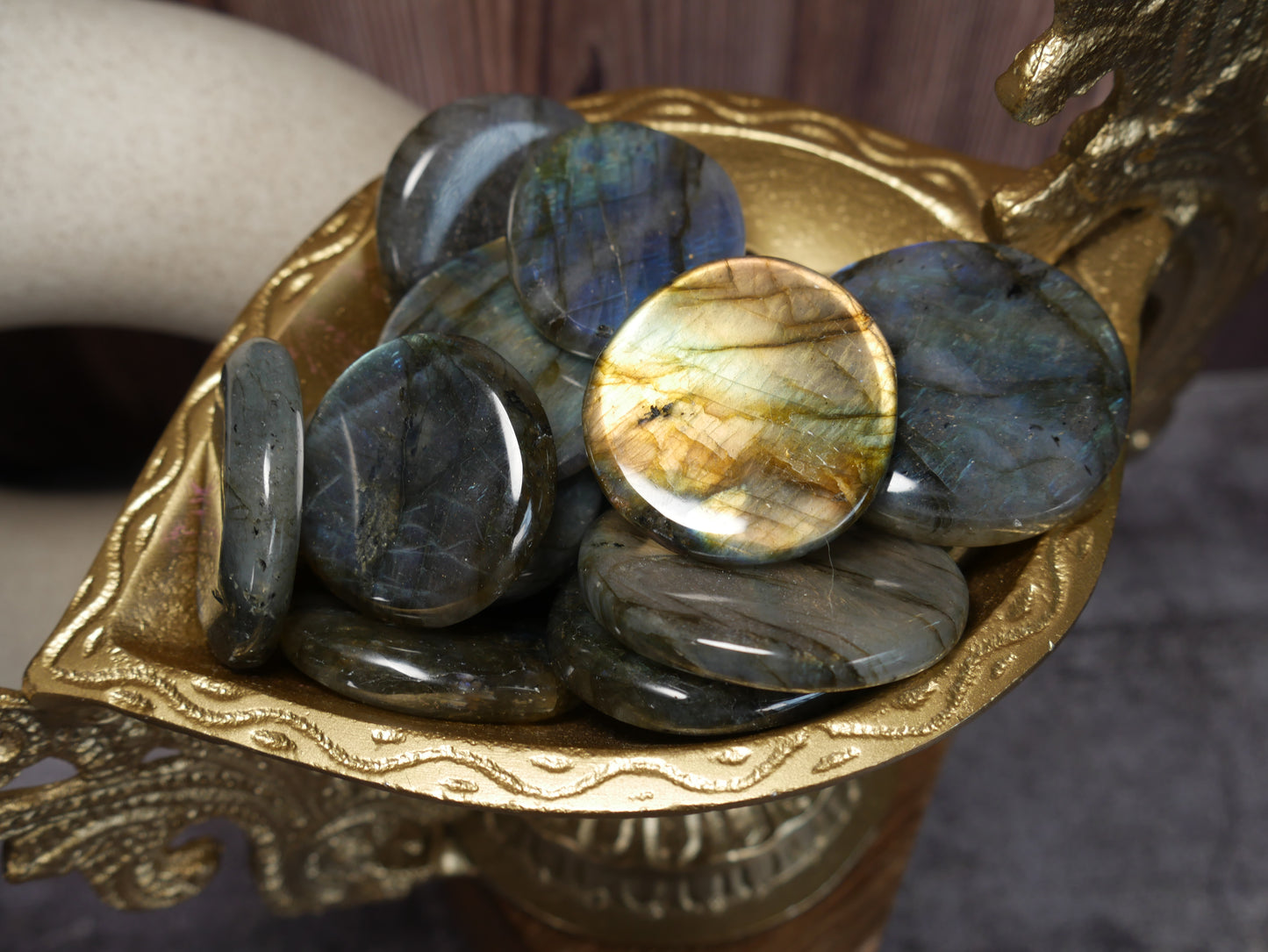 Labradorite Flashy Flat