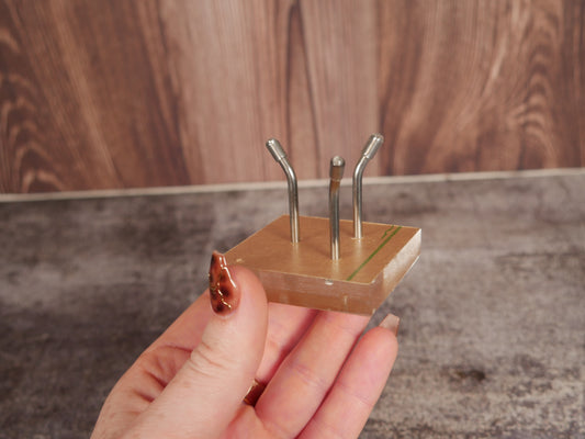 3 Prong Metal & Acrylic Stand