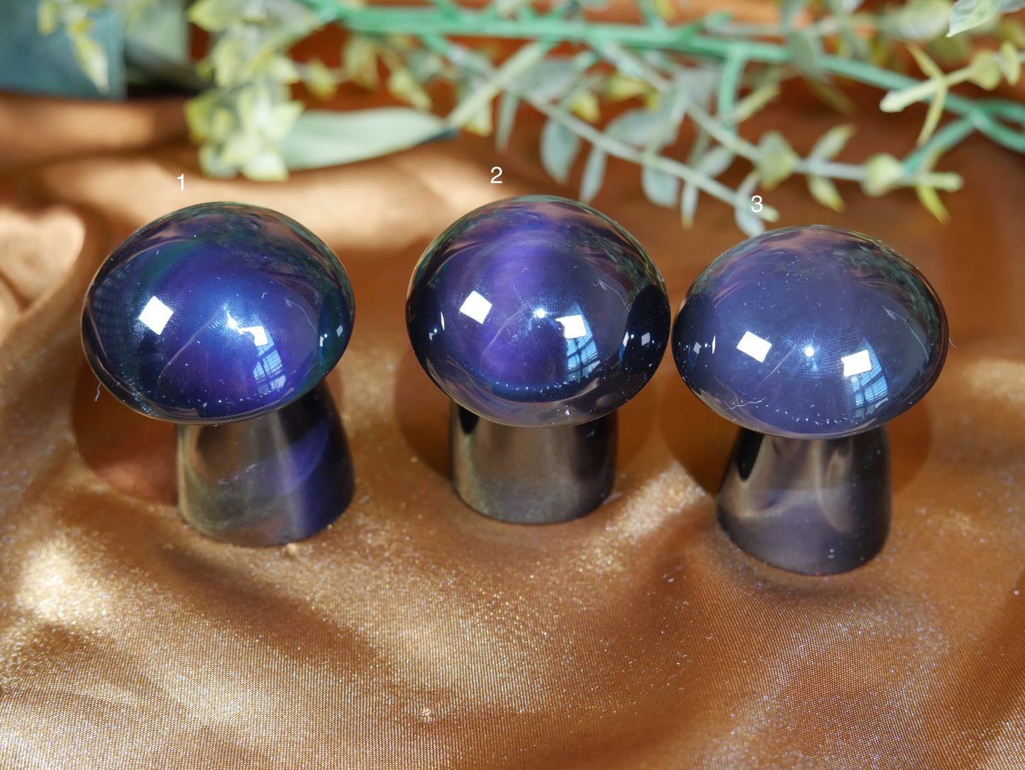 Rainbow Obsidian Mushroom [various]