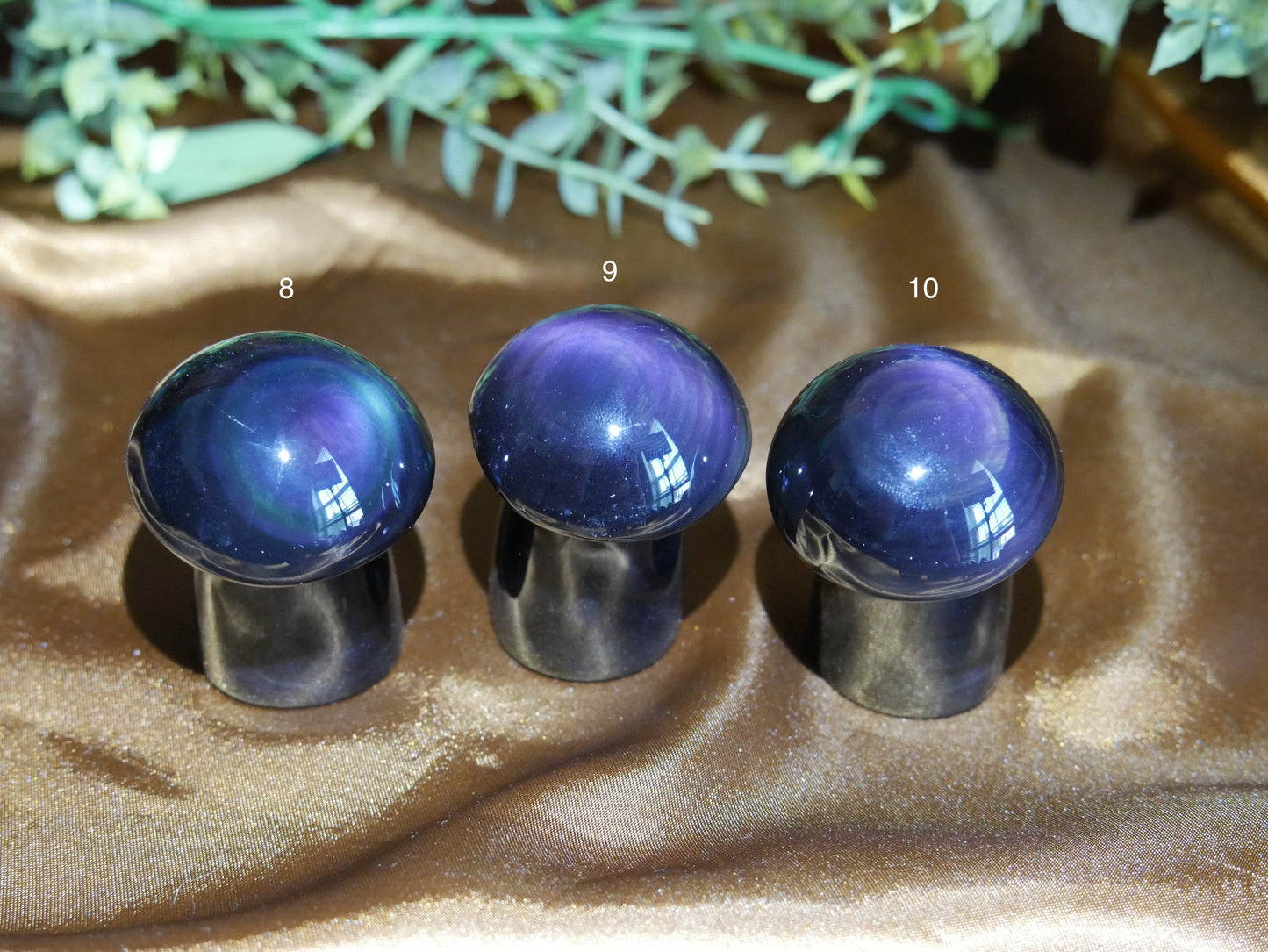Rainbow Obsidian Mushroom [various]