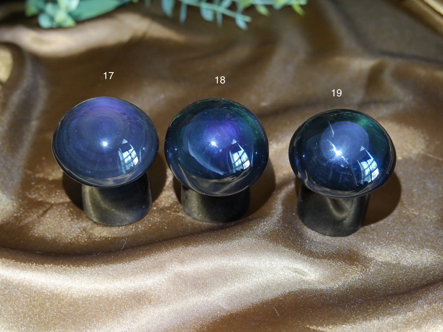 Rainbow Obsidian Mushroom [various]