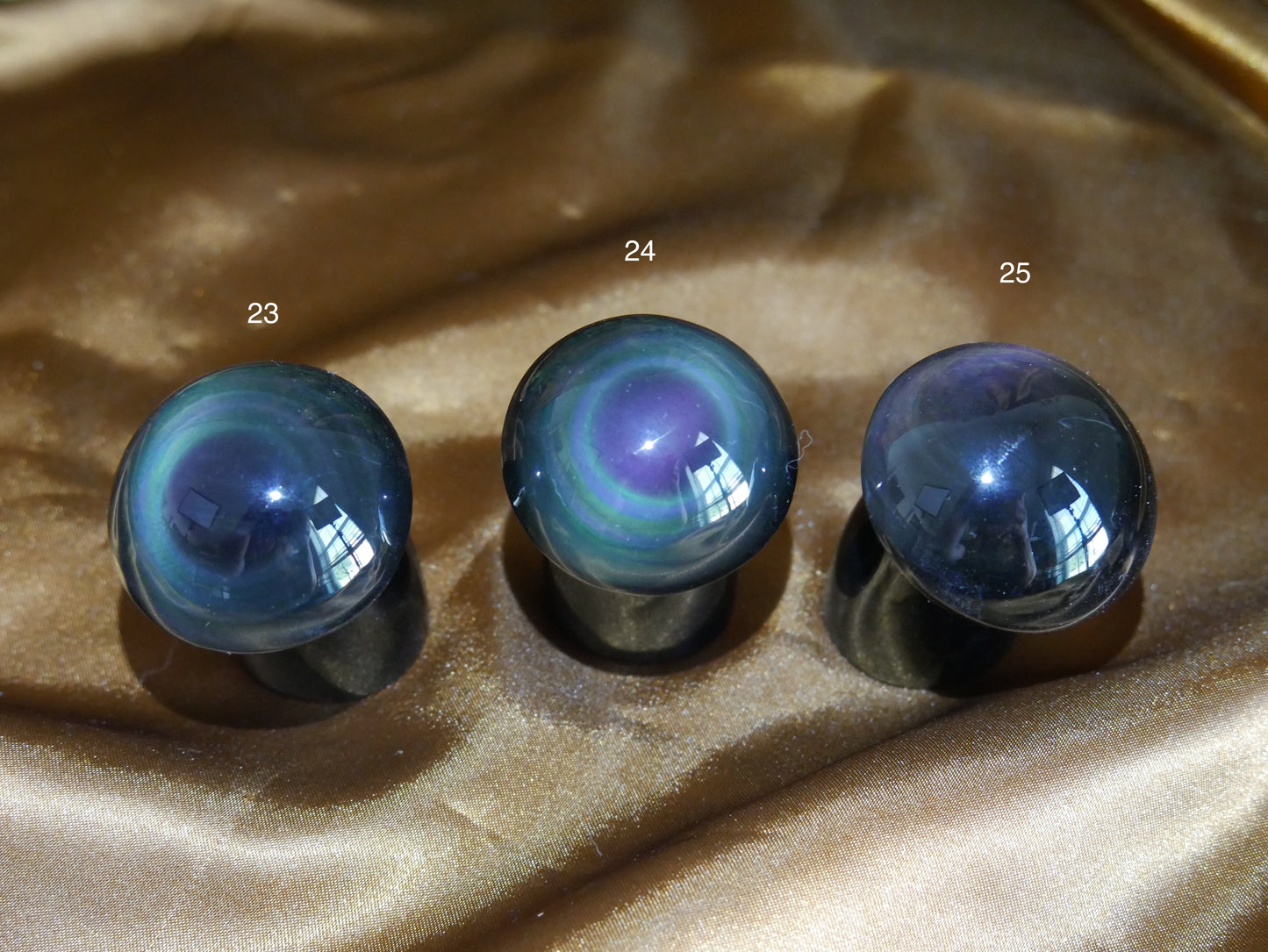 Rainbow Obsidian Mushroom [various]