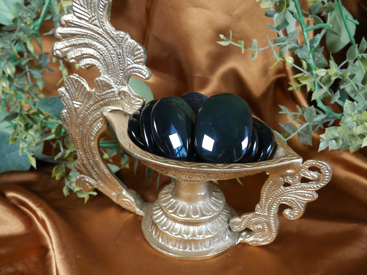 Rainbow Obsidian Palm Stone [various]