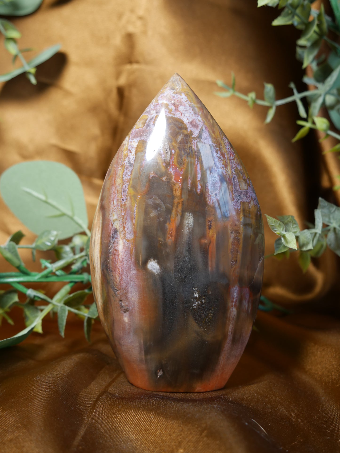 Petrified Wood Flame #1