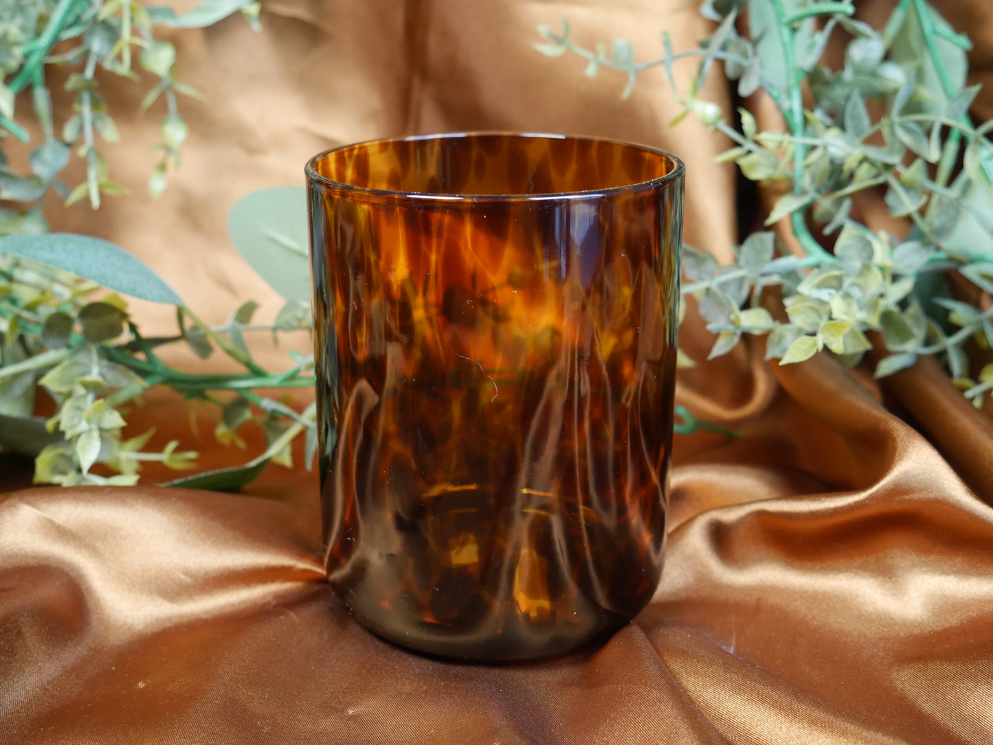 Tortoise Shell Vessel - Choose Your Own Candle Scent
