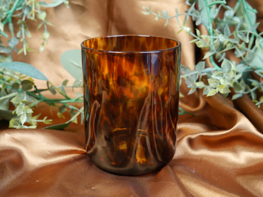 Tortoise Shell Vessel - Choose Your Own Candle Scent