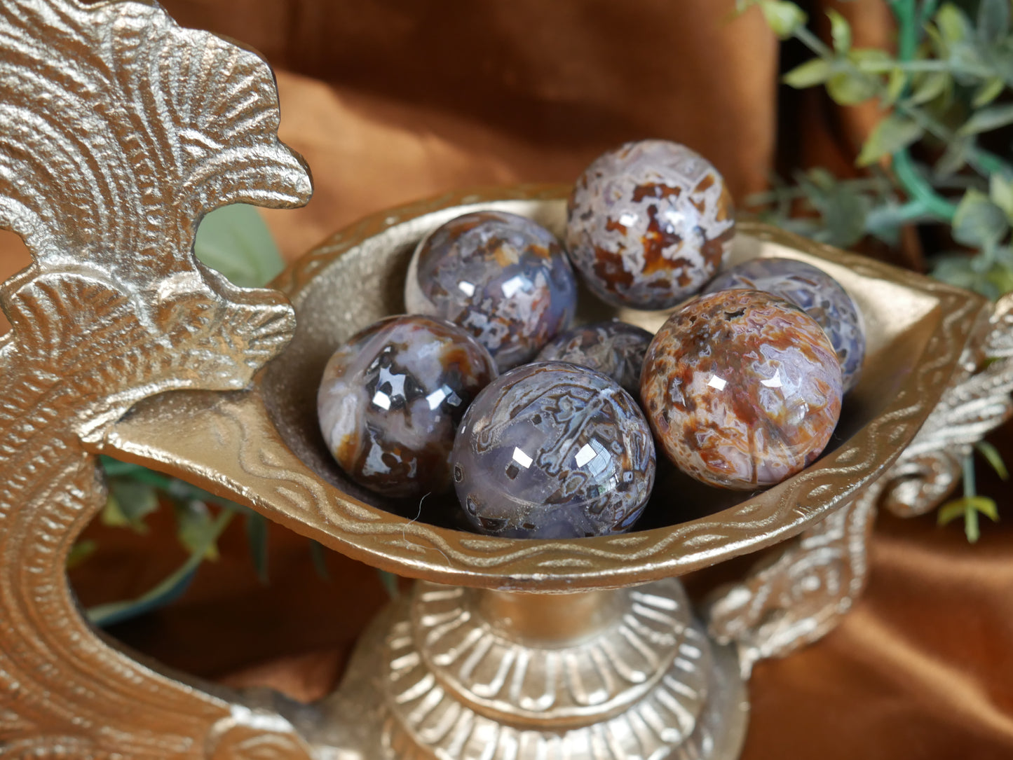 Turkish Stick Agate Sphere [various]