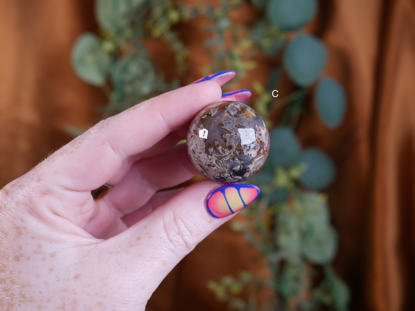 Turkish Stick Agate Sphere [various]