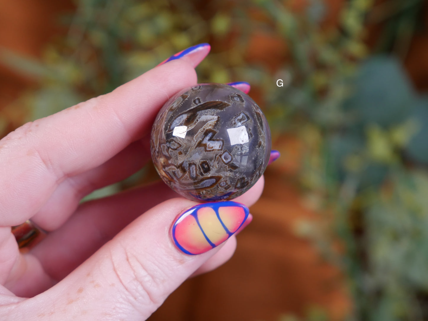 Turkish Stick Agate Sphere [various]