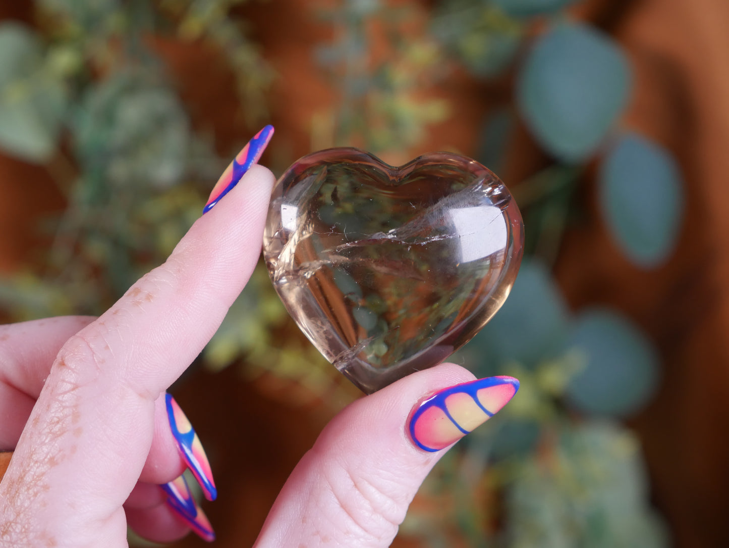 Smokey Quartz Heart #1