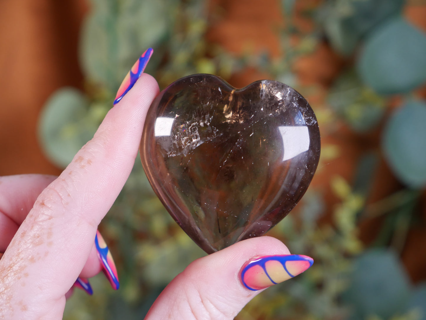 Smokey Quartz Heart #2