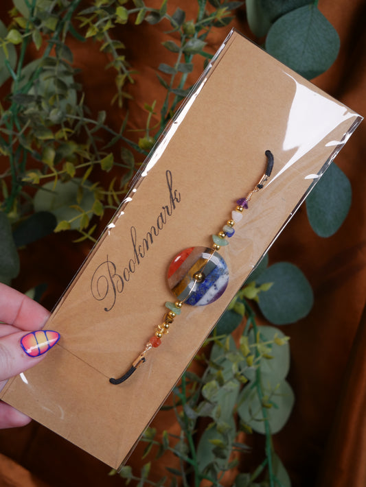 Chakra Donut Stretchy Bookmark - Crystal Compass Co.