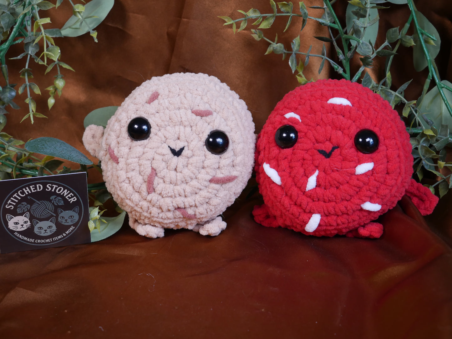 Crocheted Cookie Pals - Stitched Stoner