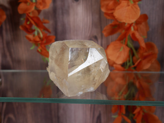 Unpolished Indian Calcite Cube