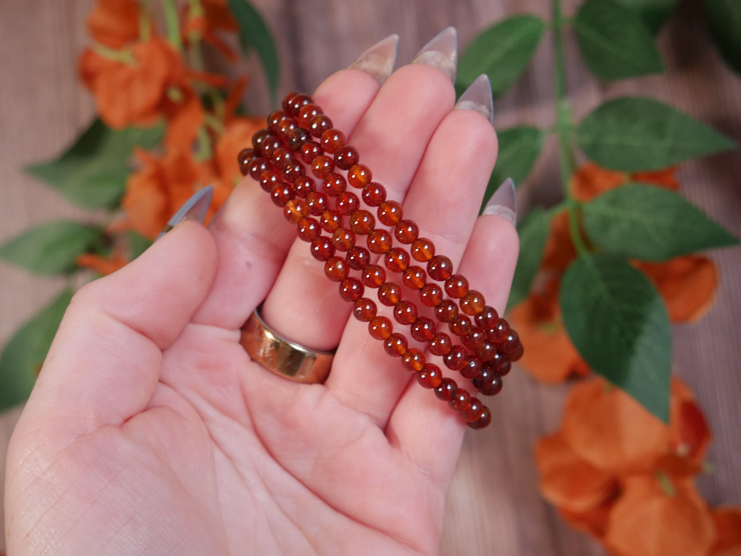 Hessonite Garnet Bracelet