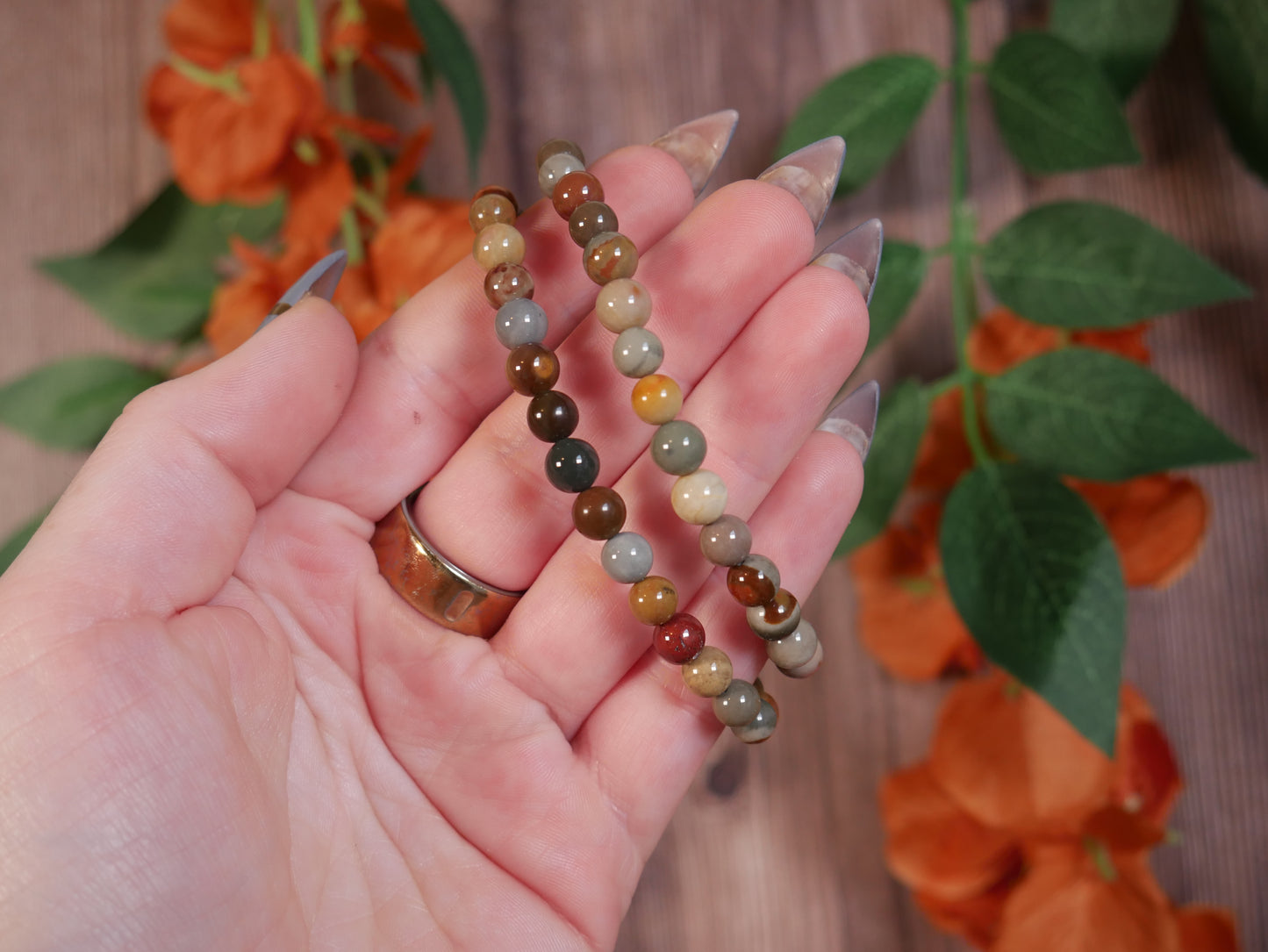 Polychrome Jasper Bracelet