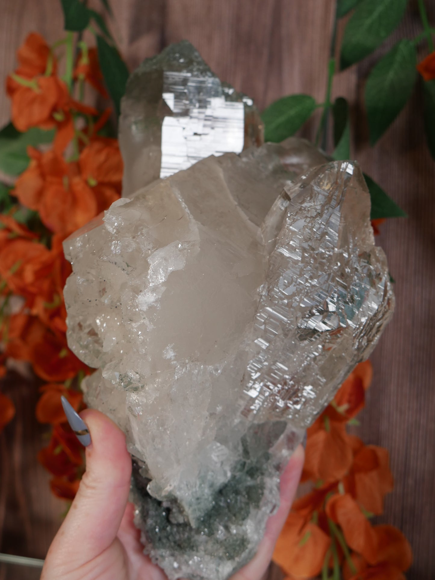 XL Himalayan Quartz Statement Piece