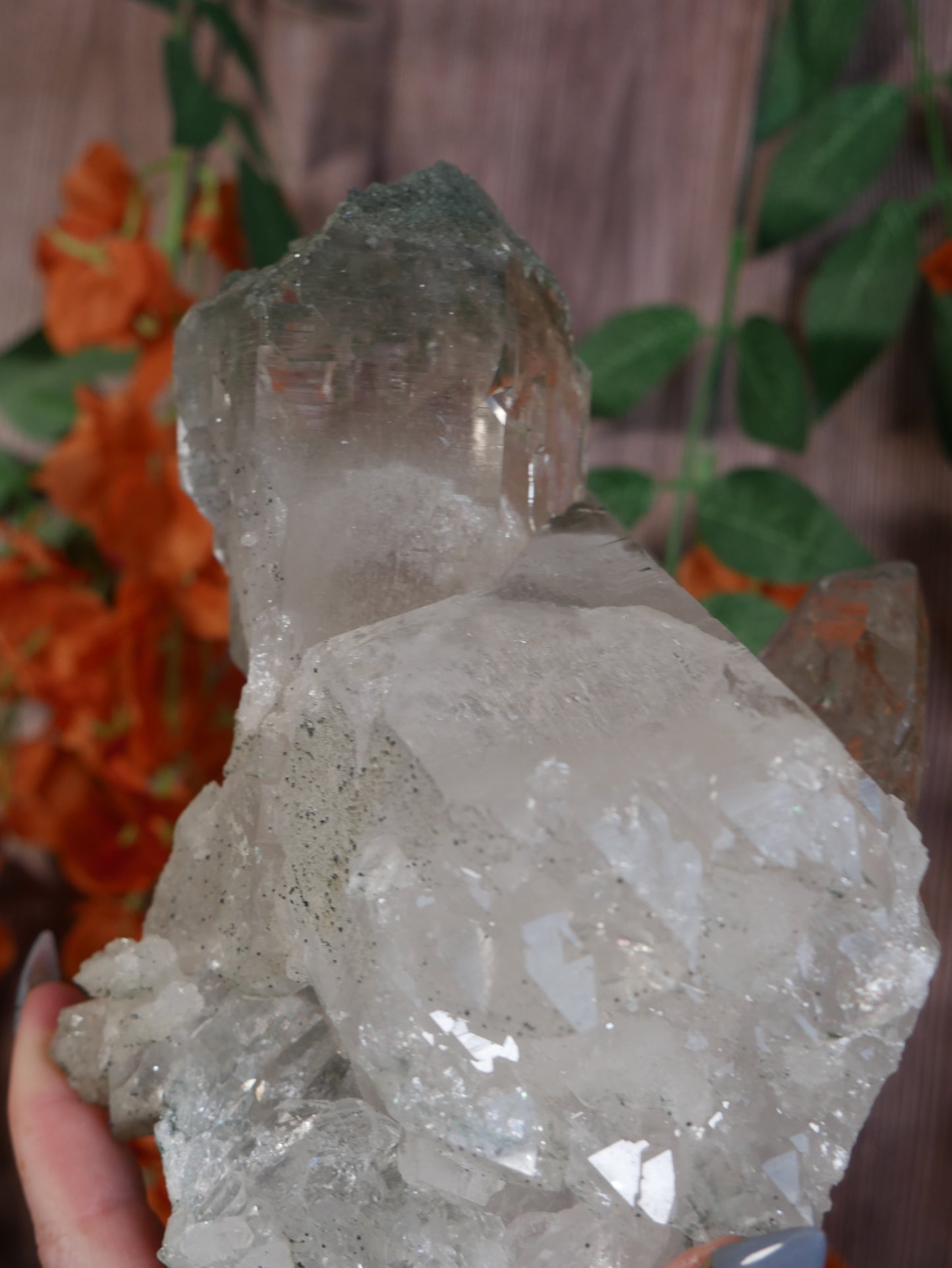 XL Himalayan Quartz Statement Piece