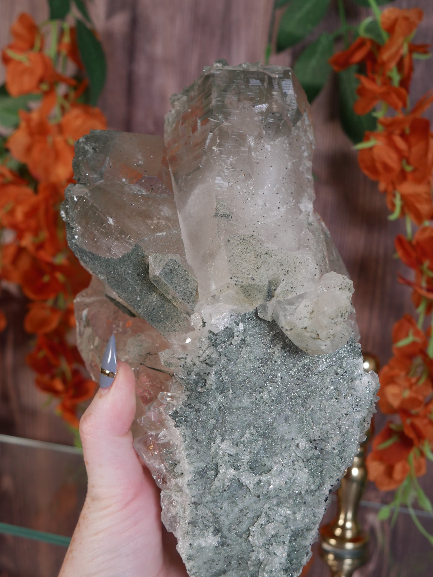 XL Himalayan Quartz Statement Piece