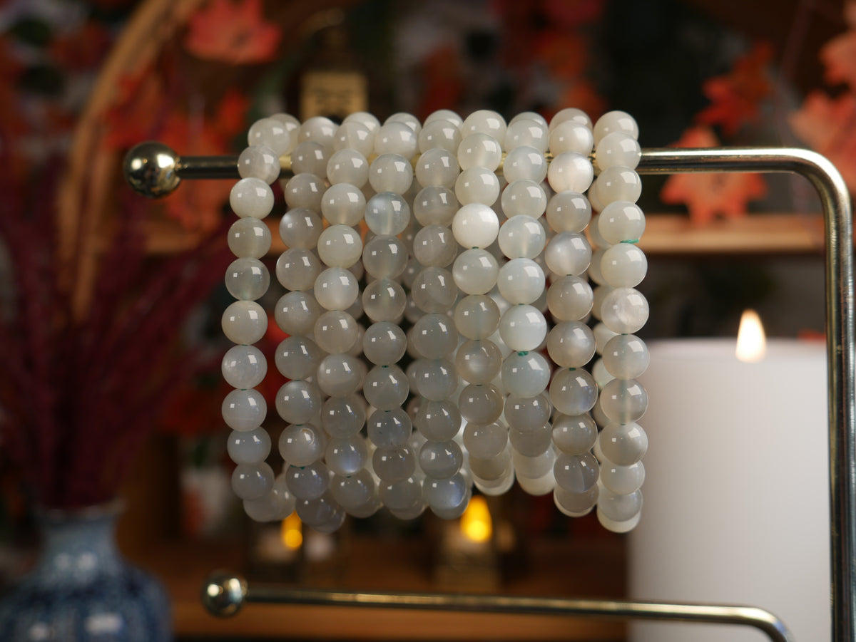 Sage Green Moonstone Bracelet