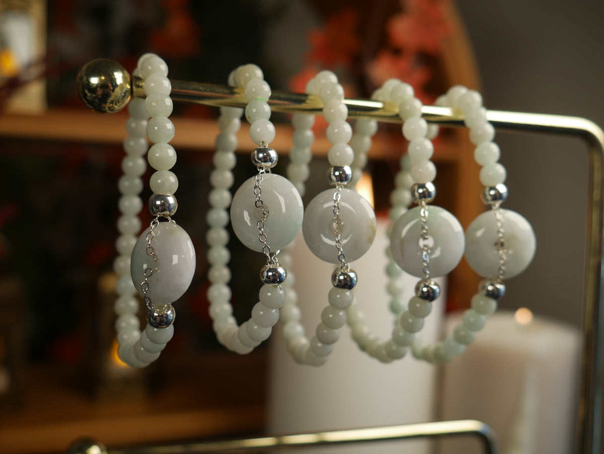 Jade Donut Bracelet