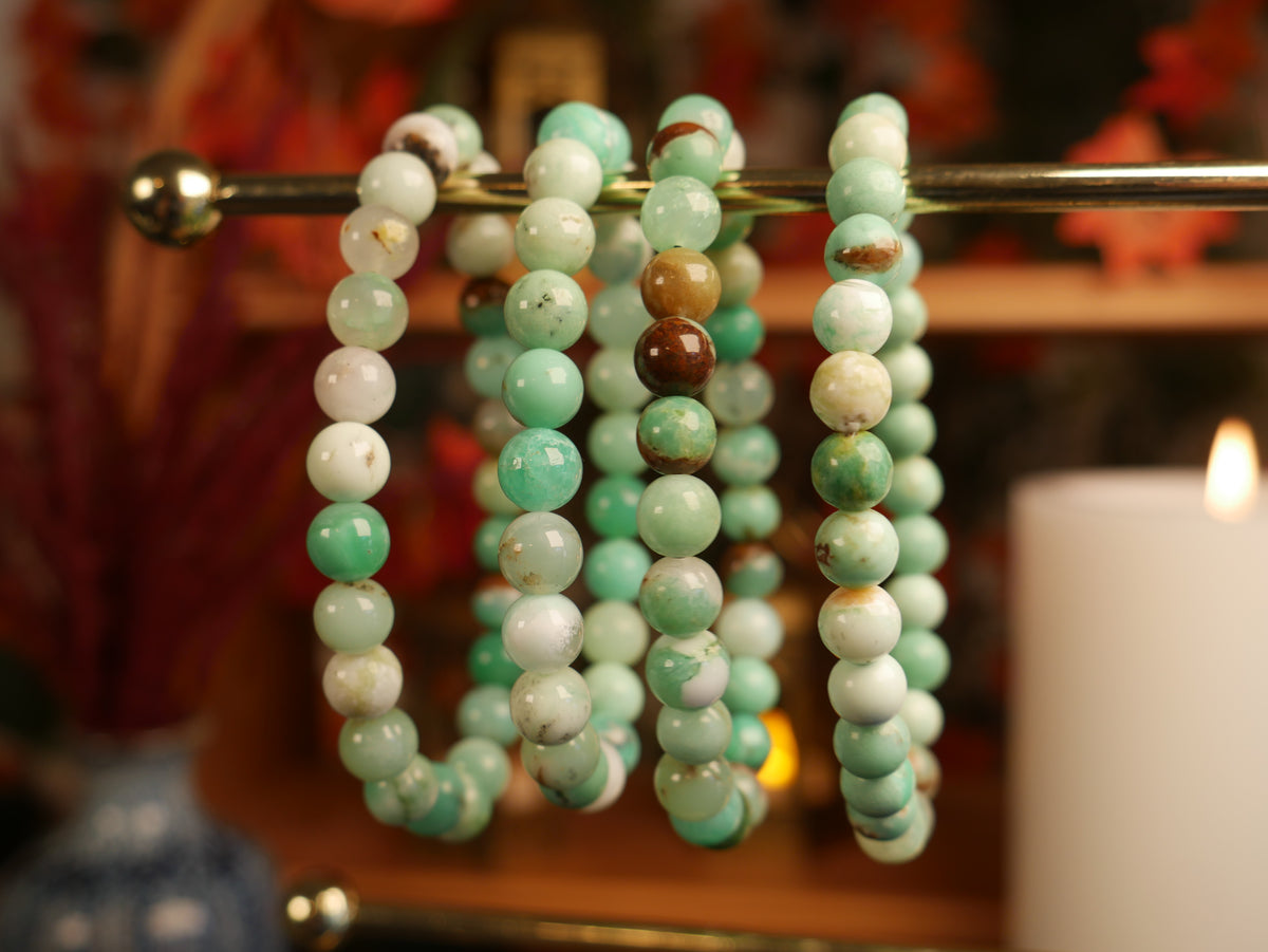 Chrysoprase Bracelet - 8 mm