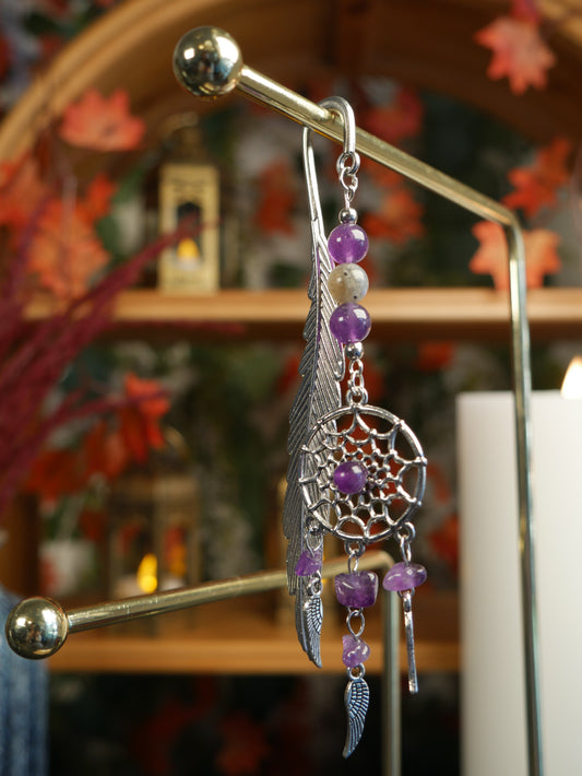 Purple Dreamcatcher Bookmark