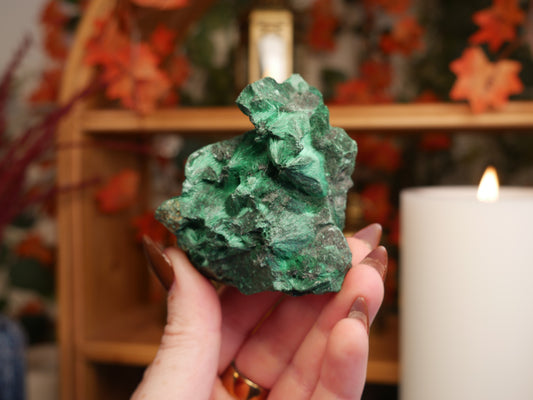 Raw Velvet Malachite - Personal Collection Destash