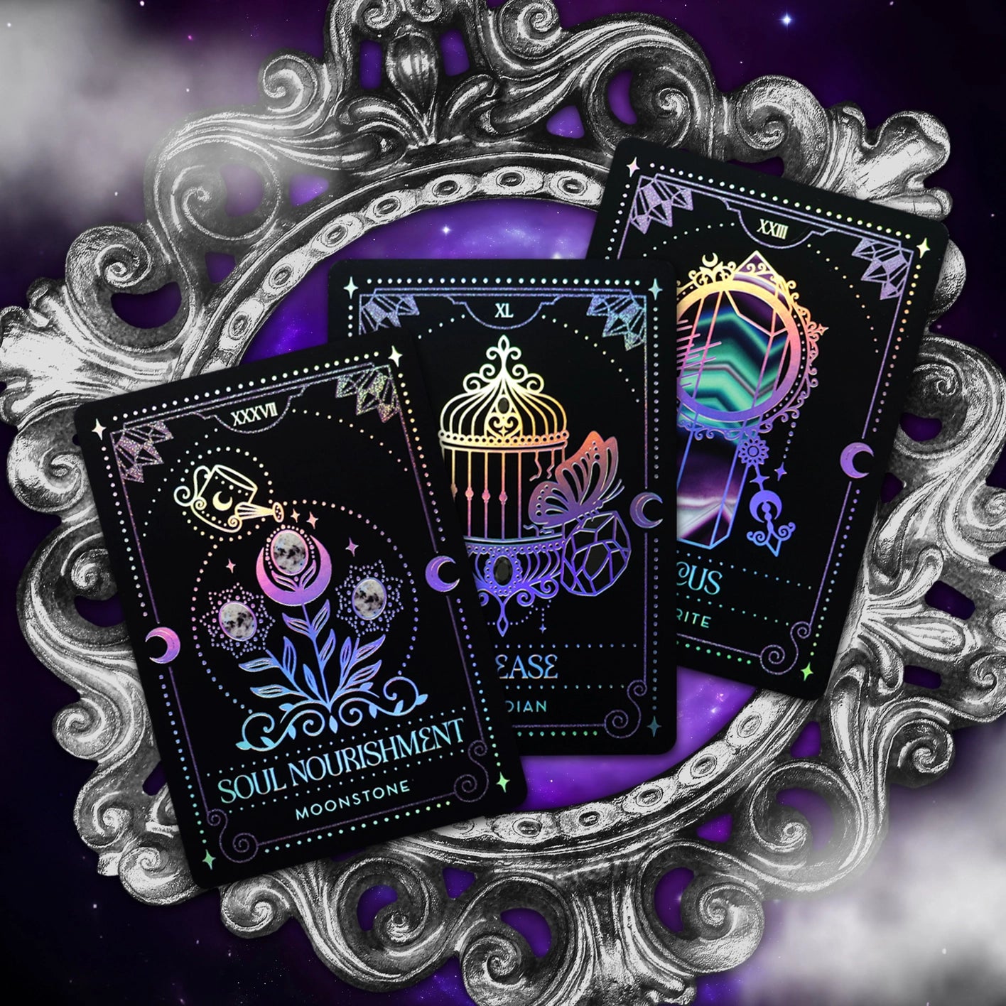 Moonstruck Crystals Oracle Deck