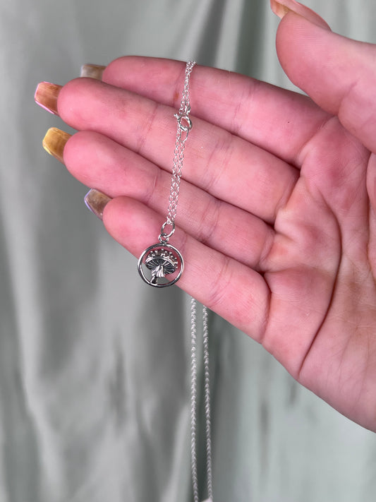 Mushroom Necklace